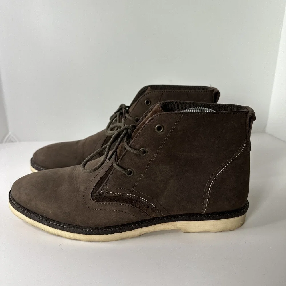 Crevo Memory Foam‎ Cray 200 Low Chukka Boot Brown Men's Size 10.5 VERY GOOD